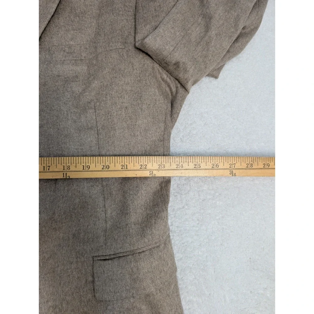 Joseph A Bank blazer 52L Taupe Tan Gray 100% Cashmere‎ Sport coat Single Vent